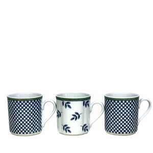 Villeroy & Boch Switch 3 1996-2020 Retired Castell Corsica 3.5" Mugs-Set of 3